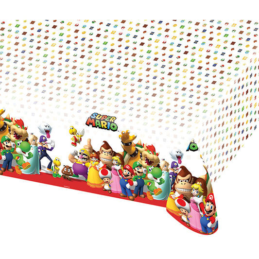 SUPER MARIO TISCHDECKE 120 × 180 CM 🔶