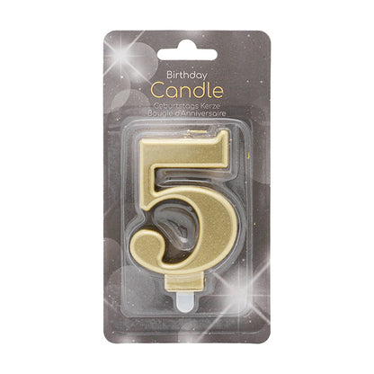 5 CANDELA DORATA PER DENTI 🔶