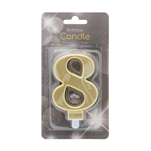 8 CANDELA DORATA PER DENTI 🔶