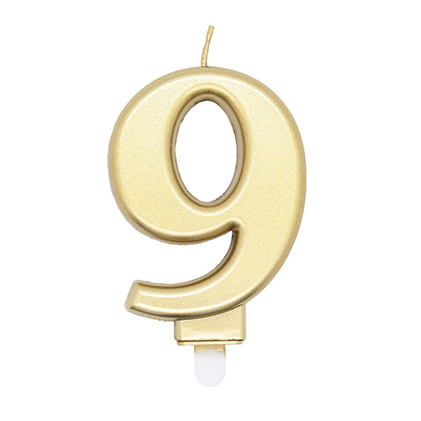 9 GOLDENE ZAHNKERZEN 🔶