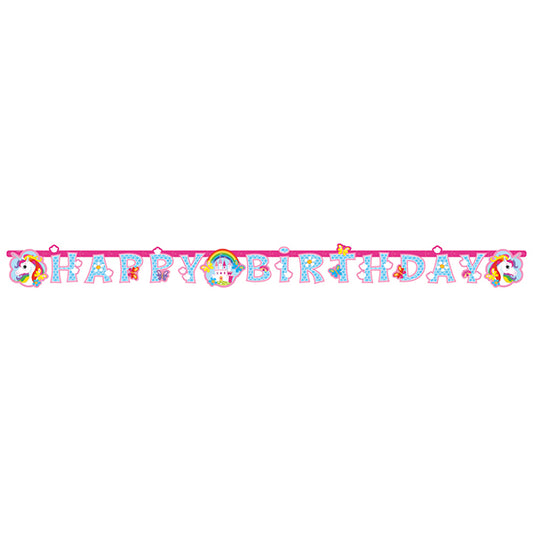 EINHORN-STRUMPFBAND FÜR PARTY 180 × 15 CM 🔶
