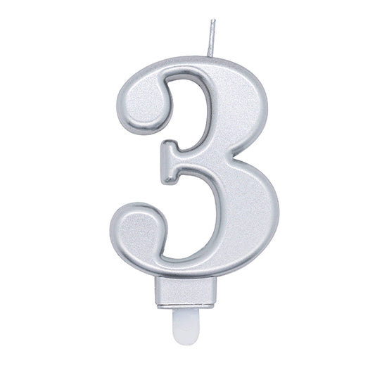 3 CANDELE D'ARGENTO 🔶