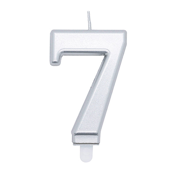 7 SILBERNE KERZEN 🔶