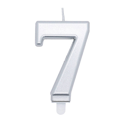 7 SILBERNE KERZEN 🔶