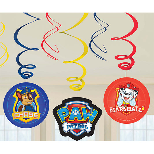 6 DEKORATIVE PAW PATROL SPIRALEN 🔶