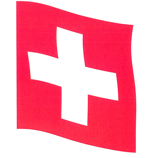 SCHWEIZER FLAGGE AUS POLYESTER 🔶