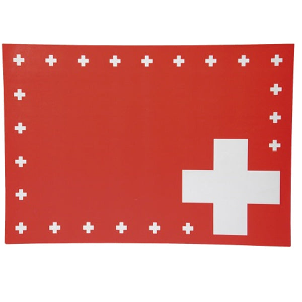 8 SETS DE TABLE EN FORME DE CROIX SUISSE 🔶