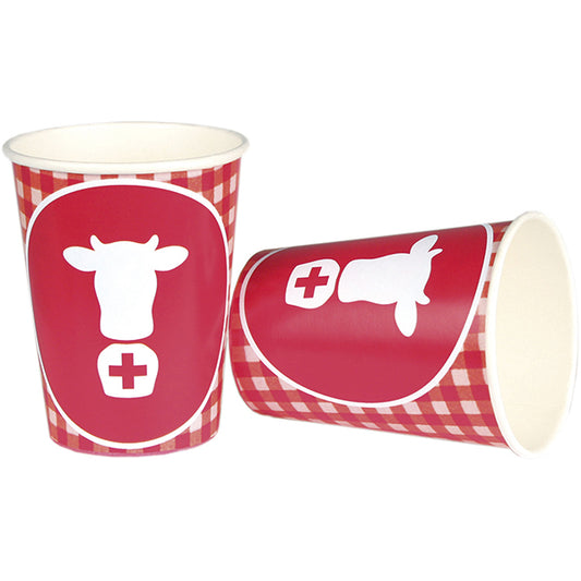8 TASSES MOTIF VACHE 🔶