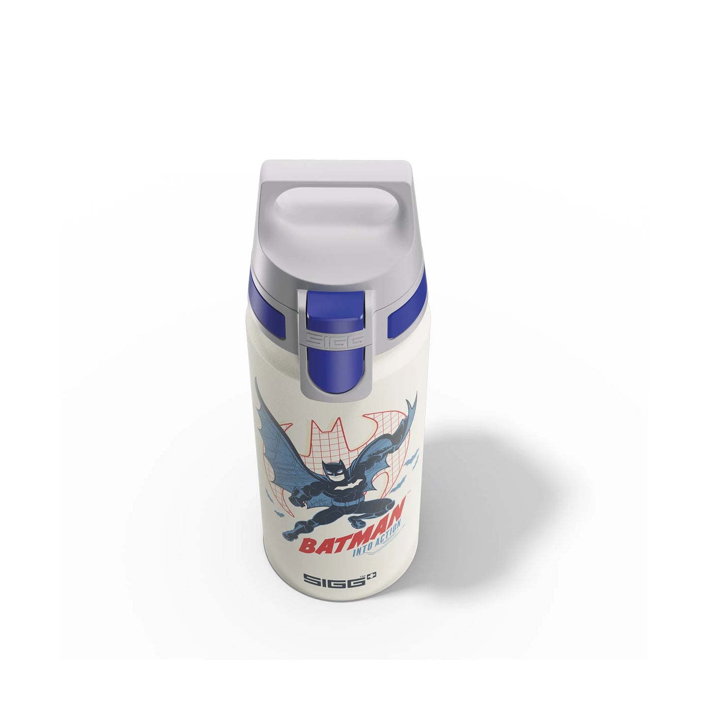 GOURDE POUR ENFANTS WMB ONE BATMAN INTO ACTION BLANCHE 0,6 L