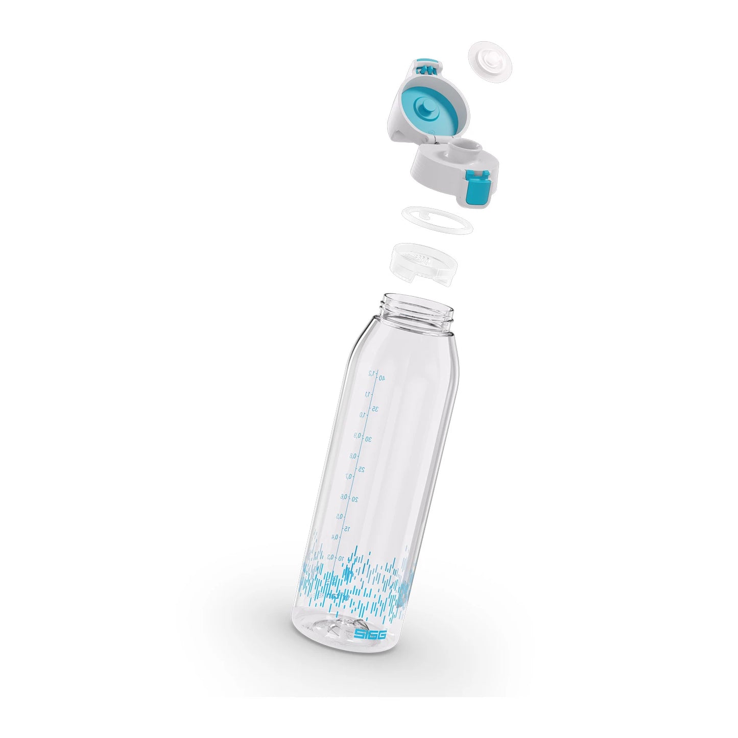 GOURDE TOTAL CLEAR ONE MYPLANET AQUA DE 1,5 L