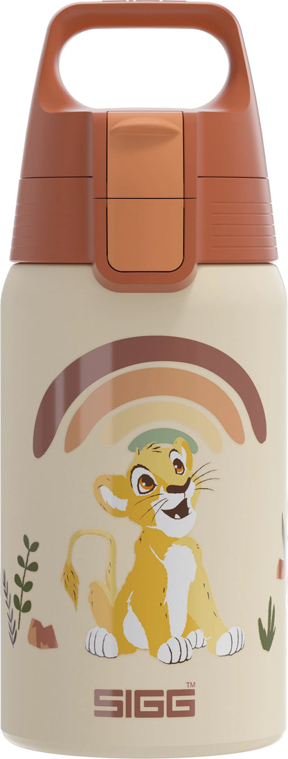 GOURDE ENFANT SHIELD ONE LE ROI LION 0,5 L