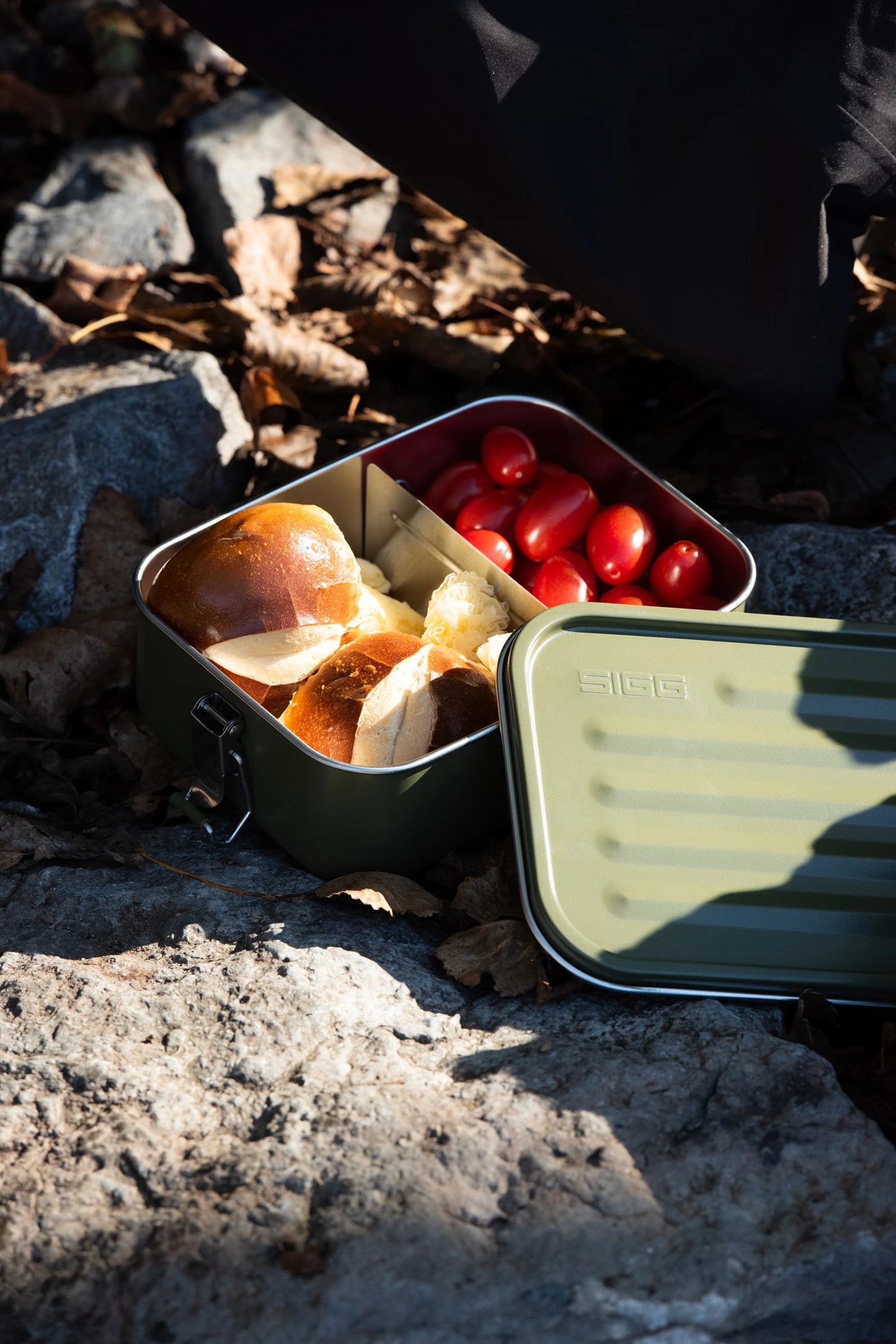 LUNCH BOX GEMSTONE BOX ROASTED GREEN 1,1 L