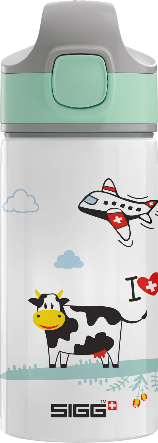 GOURDE POUR ENFANTS MIRACLE SWITZERLAND 0,4 L