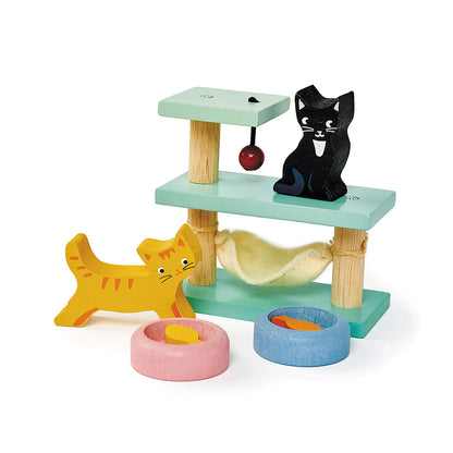 ENSEMBLE D'ARBRES À CHATS