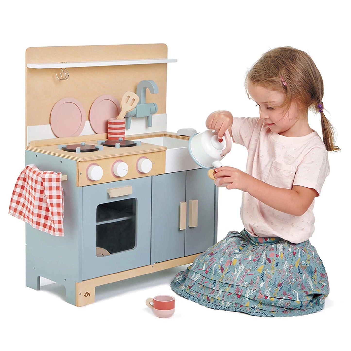 CUISINE ENFANT GRISE AVEC ACCESSOIRES