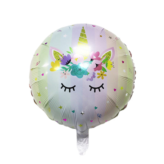 FOLIERBALLON EINHORN 45 CM 🔶
