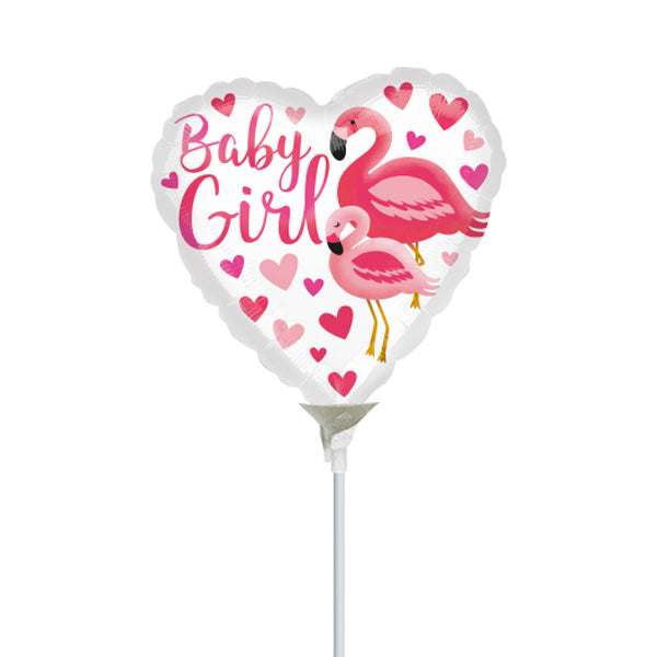MINI-FOLIEBALLON NEONATALER FLAMINGO 🔶