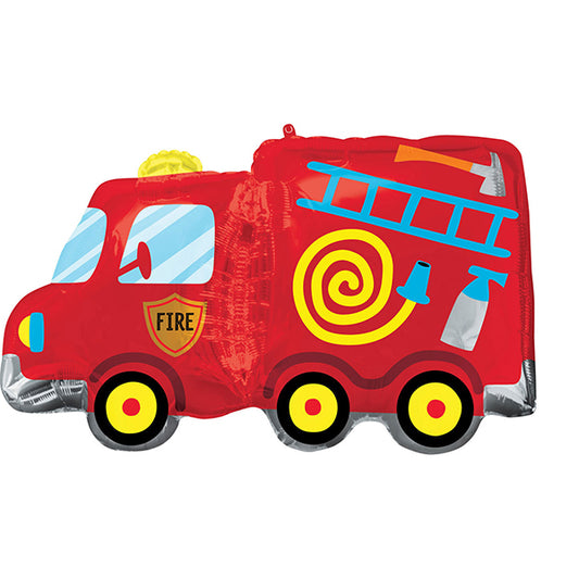 FEUERWEHRWAGEN ALU-BALLON 🔶