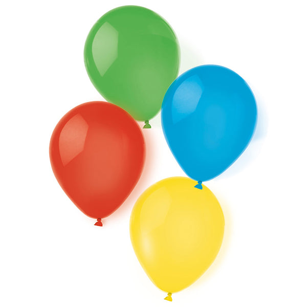 10 REGENBOGENFARBENE BALLONS 🔶