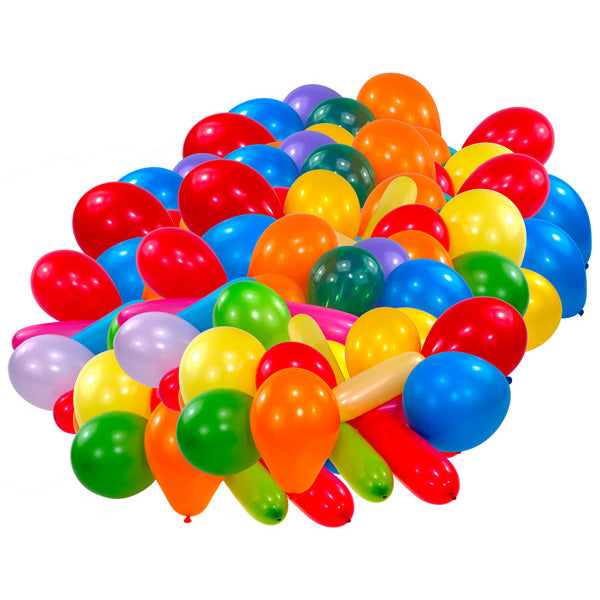 100 SORTIERTE LUFTBALLONS 🔶
