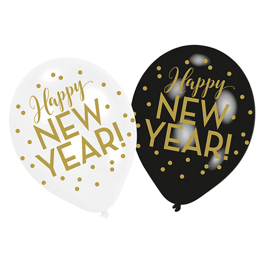 6 PALLONCINI DI FELICE ANNO NUOVO 🔶