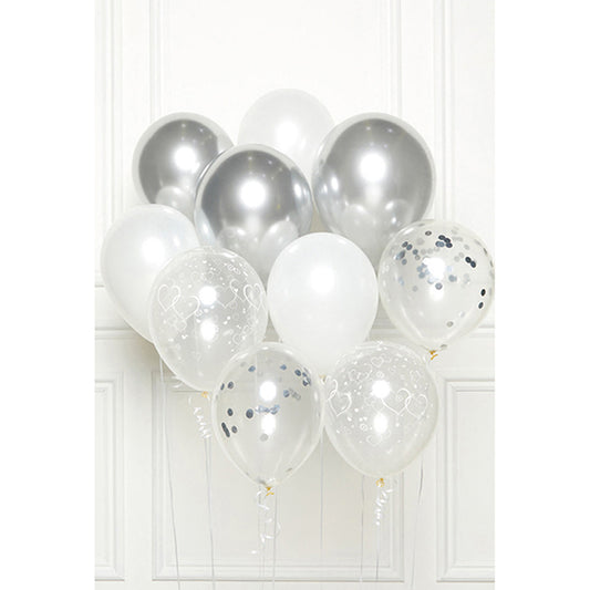 KIT FAI DA TE PER PALLONCINI ARGENTO 🔶