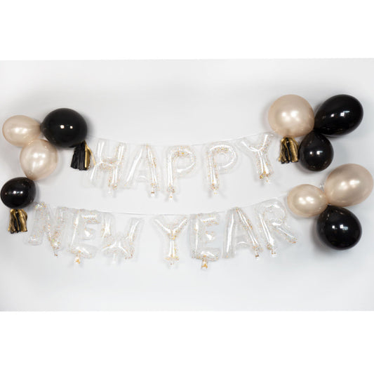 SET DI PALLONCINI FAI DA TE FELICE ANNO NUOVO 🔶