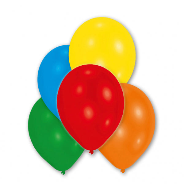 10 BALLONS MÉTALLISÉS ASSORTIS 🔶