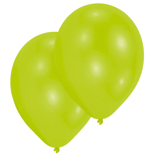 10 PALLONCINI VERDE CHIARO 27,5 CM 🔶