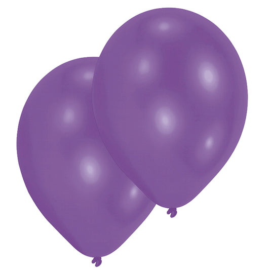 10 PALLONCINI VIOLA, 27,5 CM 🔶