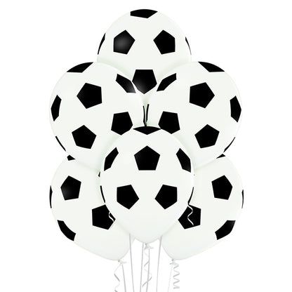 6 FUSSBALL-BALLONS 27,5 CM 🔶