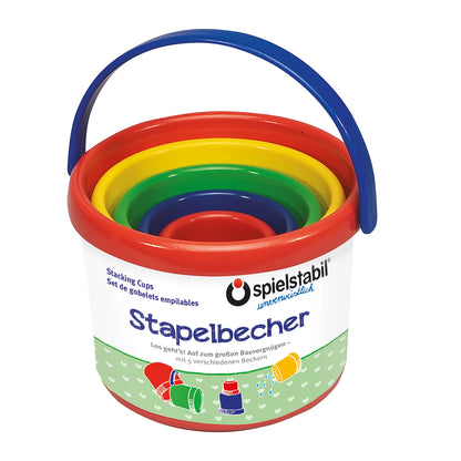 ENSEMBLE DE 5 TASSES CLASSIQUES EMPILABLES