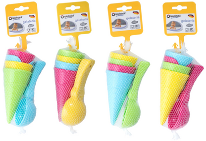 LOT DE 5 GLACES EN FILET