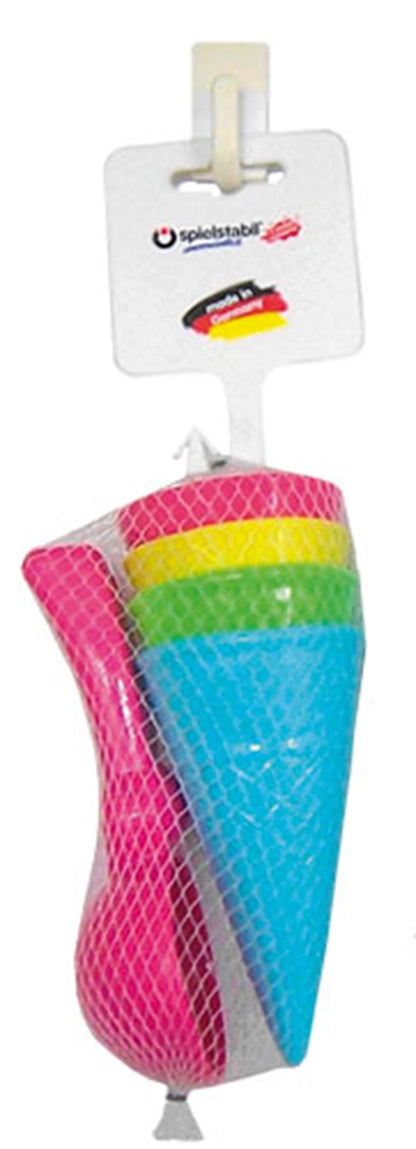 LOT DE 5 GLACES EN FILET