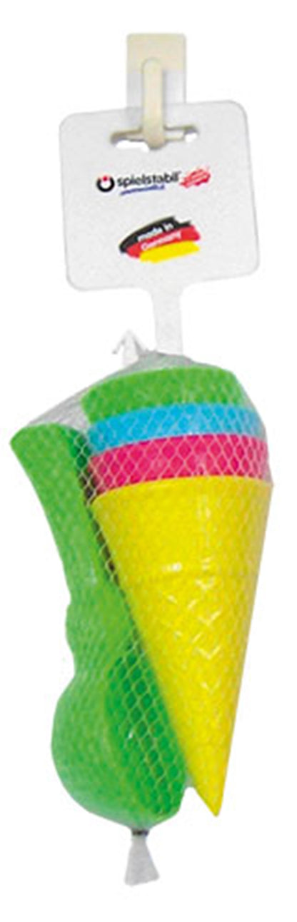 LOT DE 5 GLACES EN FILET