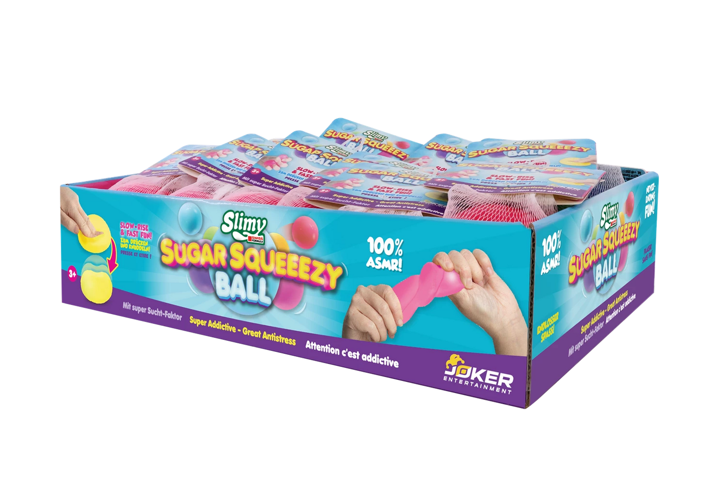 MINI BALLE SQUEEZE ANTI-STRESS SUCRÉE