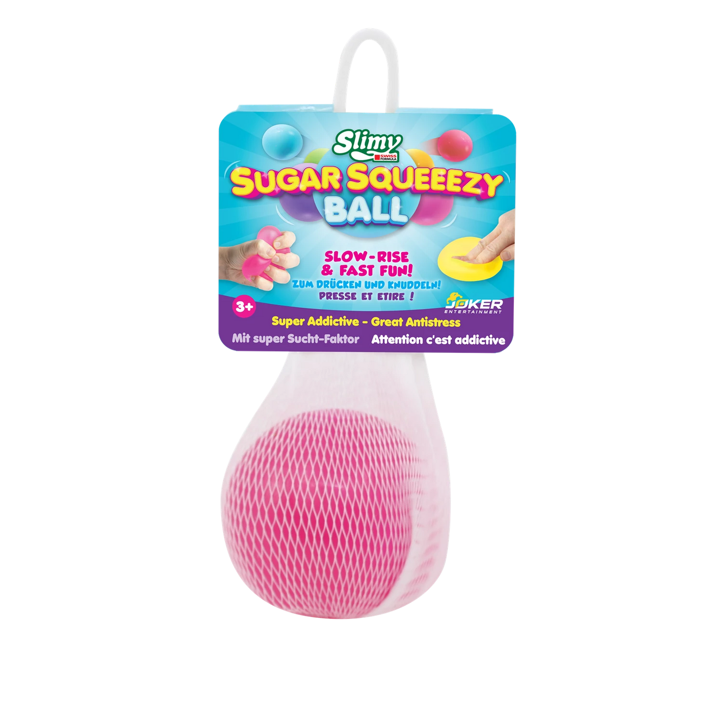 MINI BALLE SQUEEZE ANTI-STRESS SUCRÉE