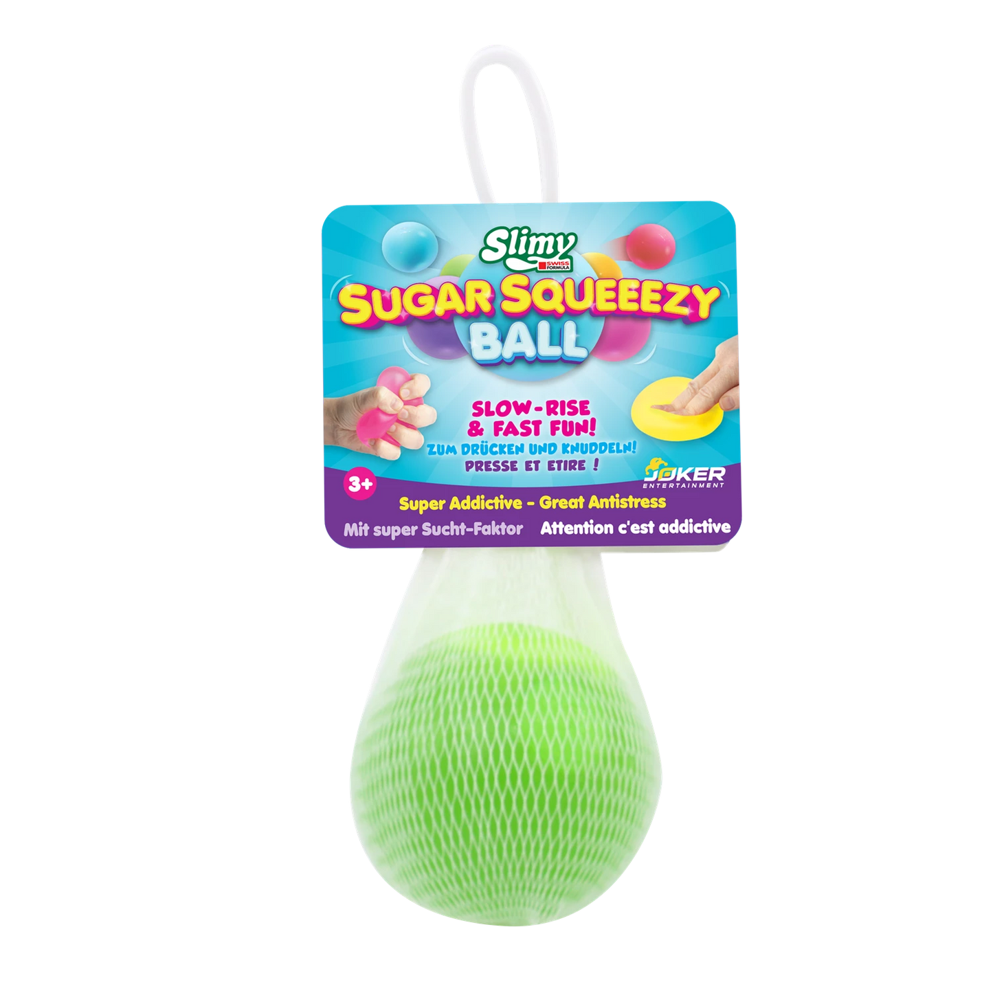 MINI BALLE SQUEEZE ANTI-STRESS SUCRÉE