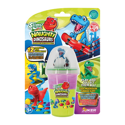 SLIMY - BLISTER DI DINOSAURI DA COLLEZIONE 155 G
