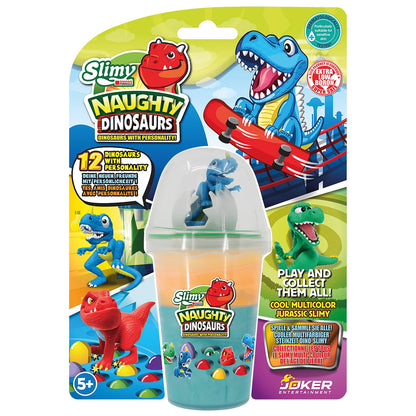 SLIMY - BLISTER DI DINOSAURI DA COLLEZIONE 155 G