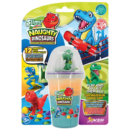SLIMY - BLISTER DI DINOSAURI DA COLLEZIONE 155 G