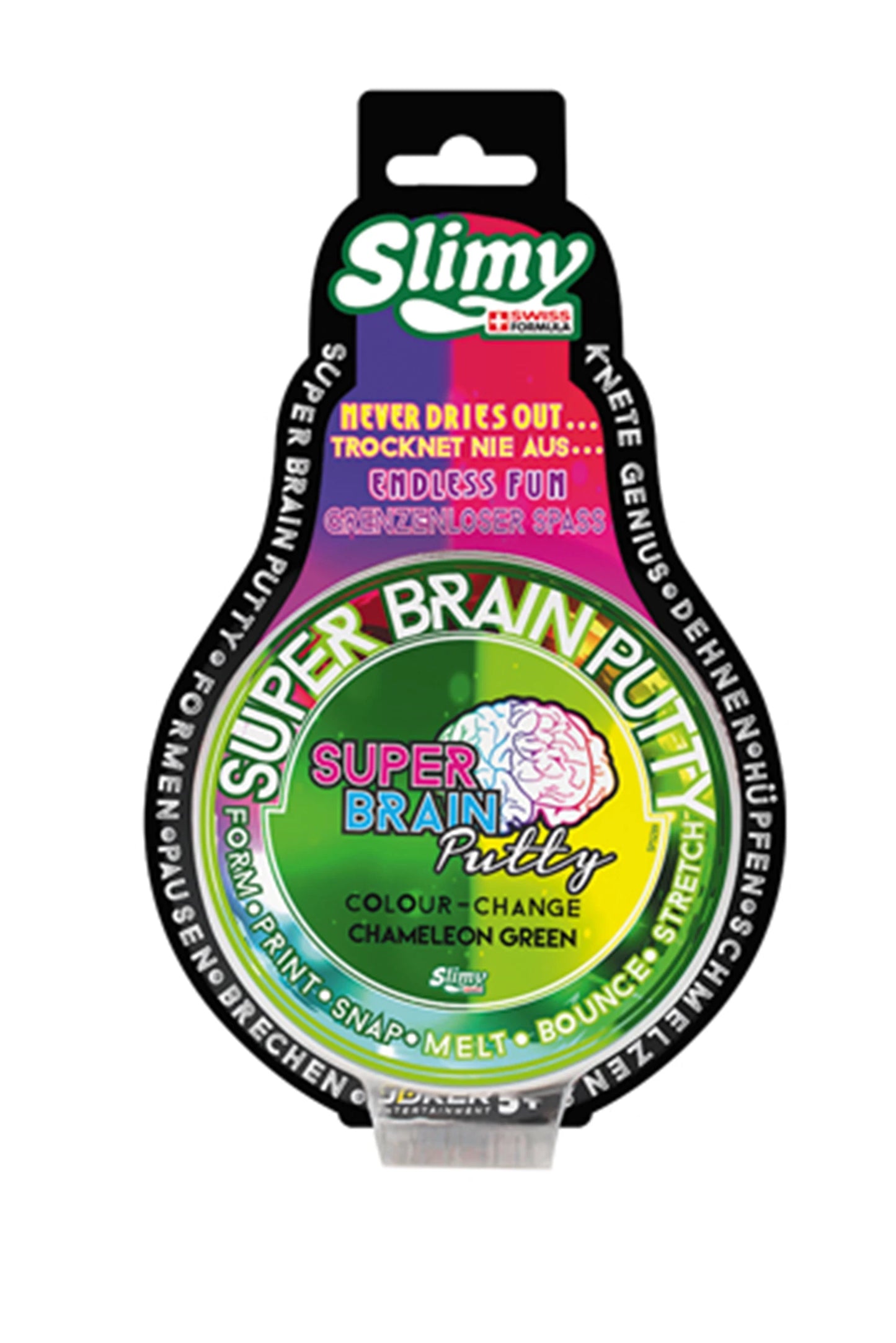 PÂTE INTELLIGENTE SUPER BRAIN - SÉRIE CHANGE DE COULEUR 75G