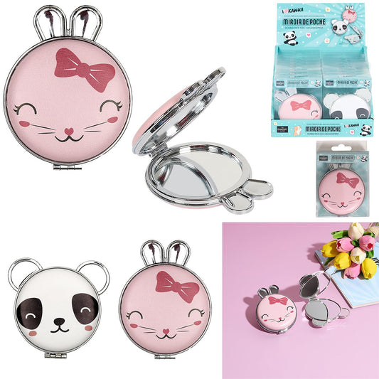 MIROIR DE POCHE KAWAI ASSORTI 🔶