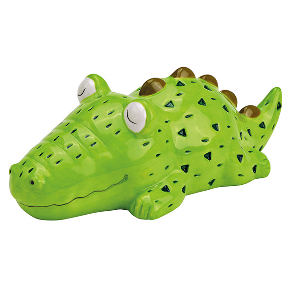 TIRELIRE EN FORME DE CROCODILE 🔶