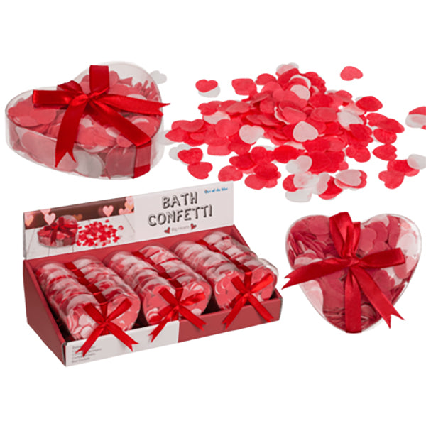 CŒURS DE CONFETTIS DE BAIN ENV. 20G 🔶