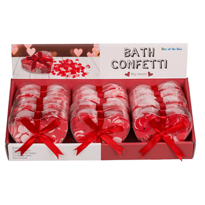 CŒURS DE CONFETTIS DE BAIN ENV. 20G 🔶