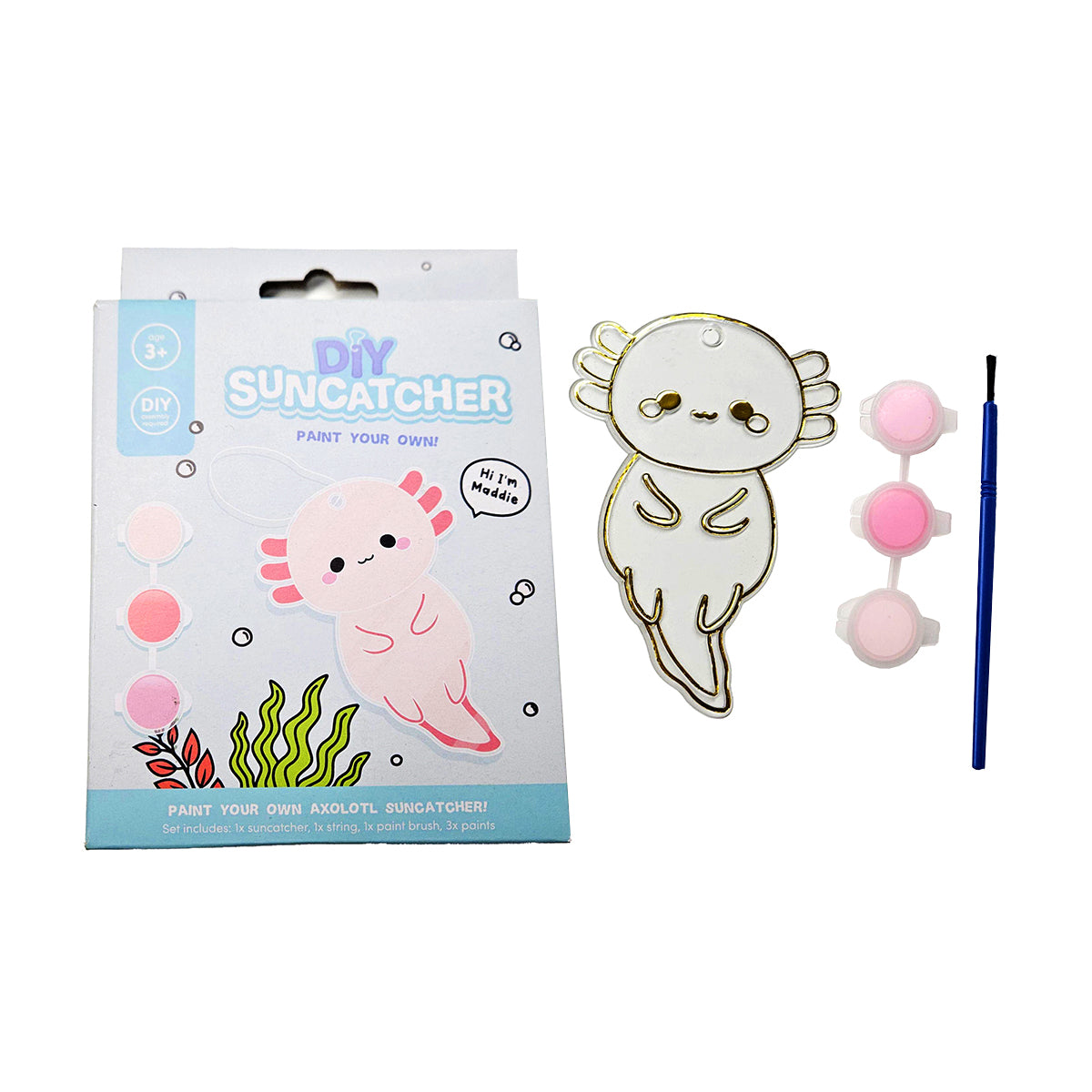 AXOLOTL SONNENFÄNGER BASTELSET 🔶