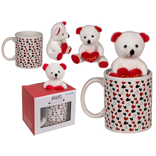 WEISSE TASSE MIT TEDDYBÄR 🔶