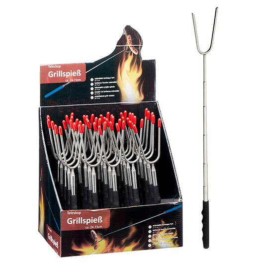 TELESKOPISCHER GRILLSPATEL 24-73 CM 🔶