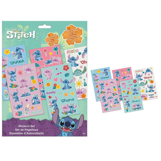 LOT D'AUTOCOLLANTS STITCH 🔶